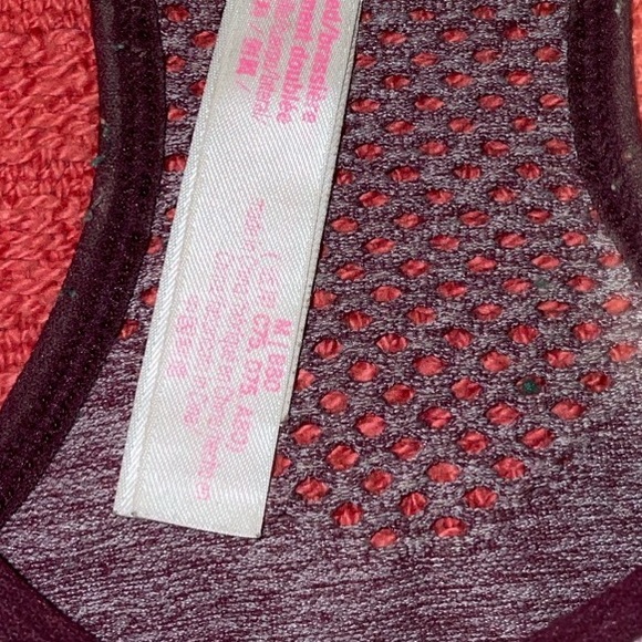 Other - Seamless mightily lined maroon sports bra.